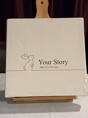 Baby Memory Book - Sage Green
